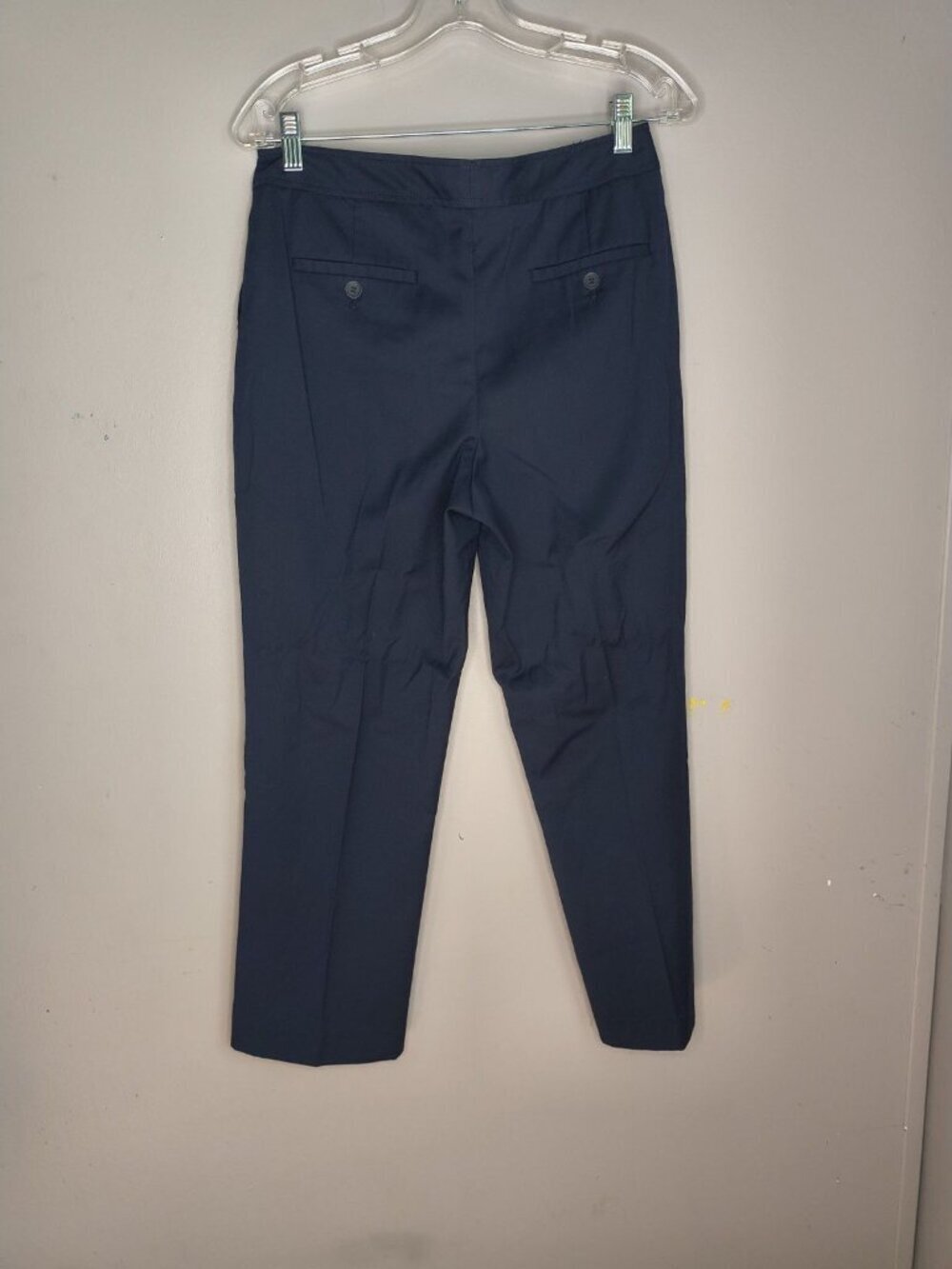 Pendleton Women's Size 6 Navy Blue Wool Blend Straight Leg Dress Pants - Picture 7 of 15